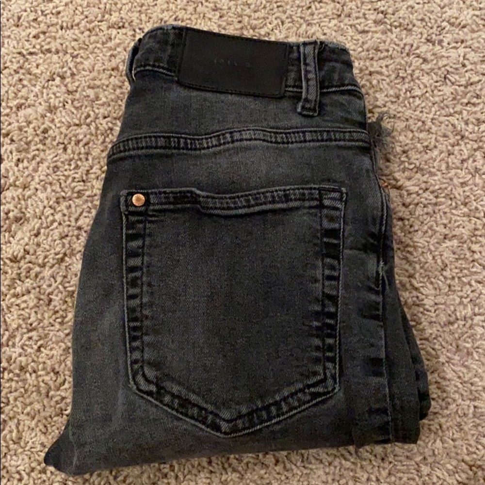 Vintage Black High Waisted Skinny Jeans